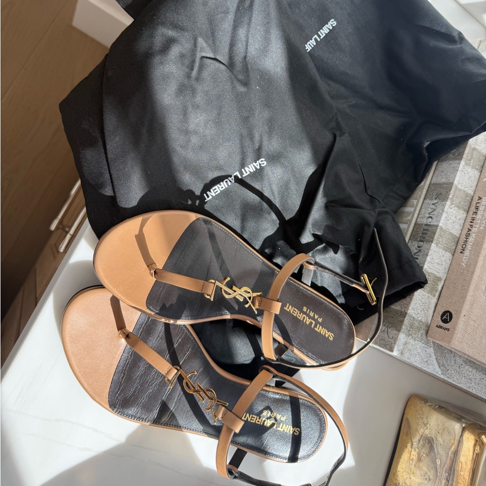 Saint Laurent Cassandra Iota Sandals - Picture 13 of 16